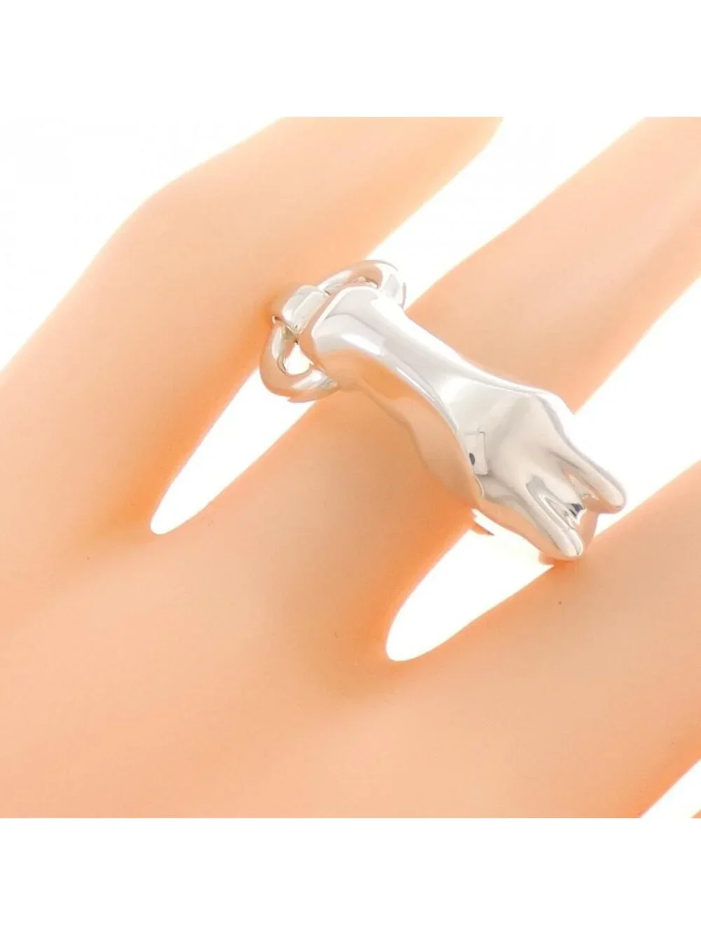 Hermes Gallop Ring Silver